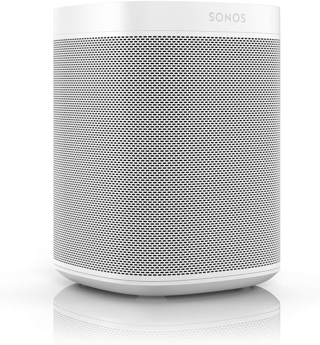 dispositivo llamado alexa en color blanco